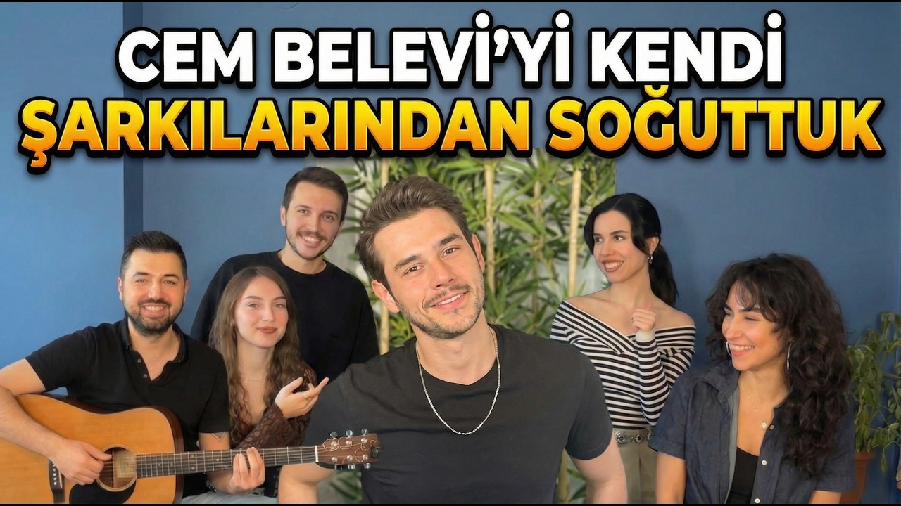Cem Belevi'yi kendi şarkılarından soğuttuk (1 Nisan Şakası)